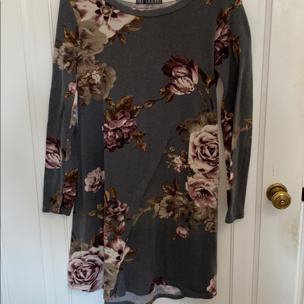 Long sleeve T-Shirt dress